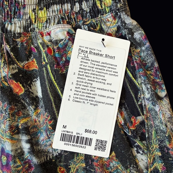 lululemon athletica Pace Breaker 7” linerless - Picture 2 of 7